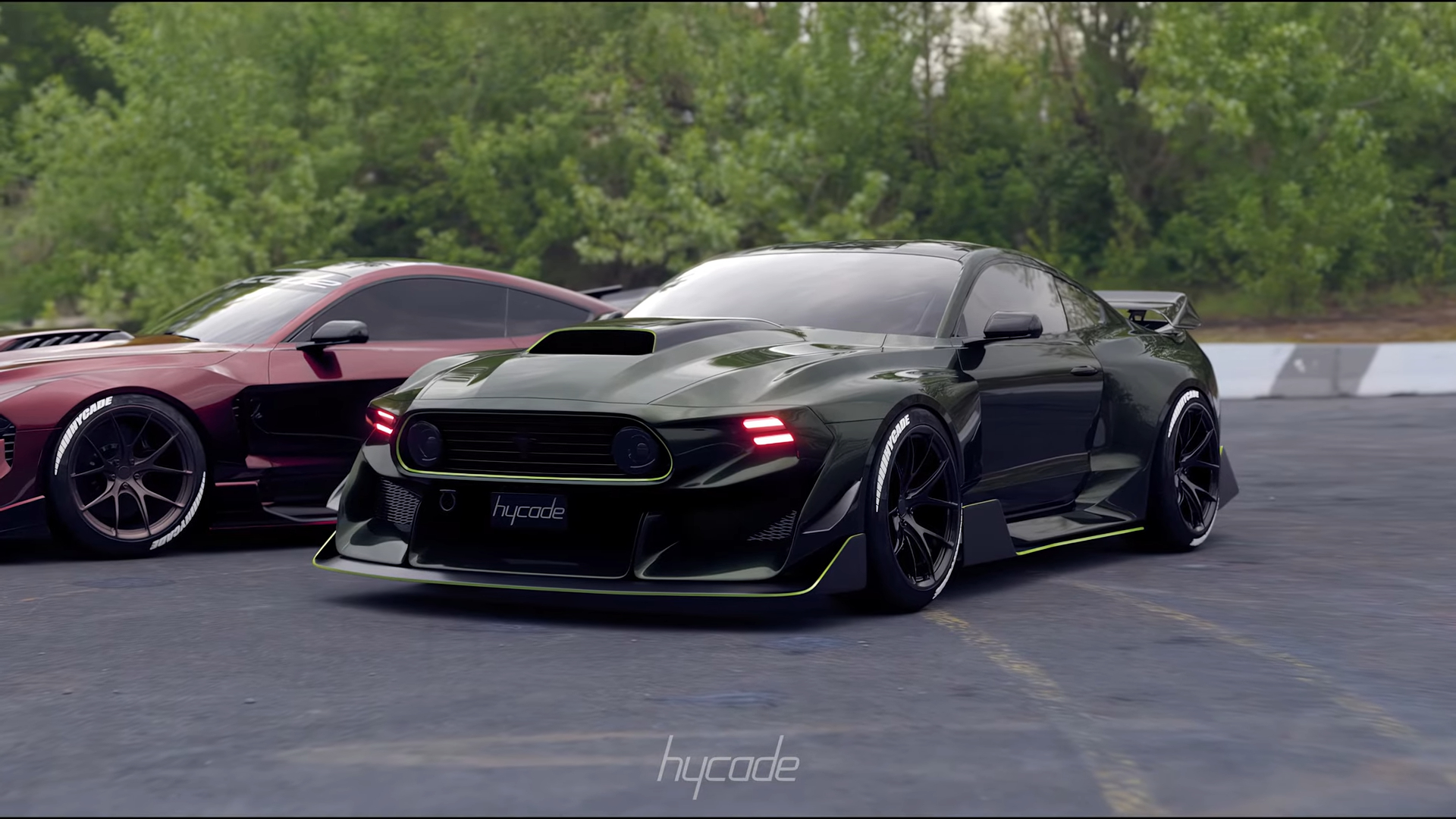 Ford Mustang 2024 Custom Body Kit by Hycade