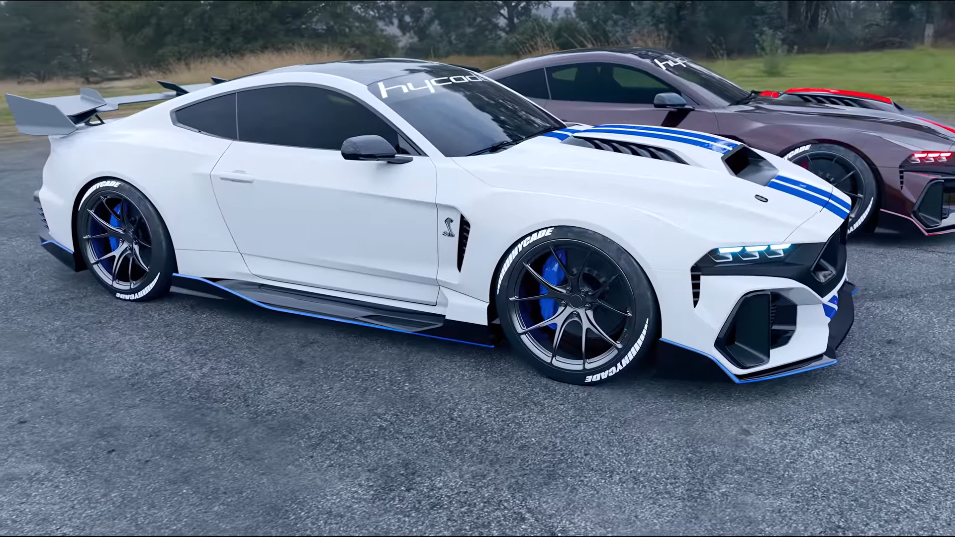 Ford Mustang GT 2024 Custom Design Wide Body Kit by Hycade