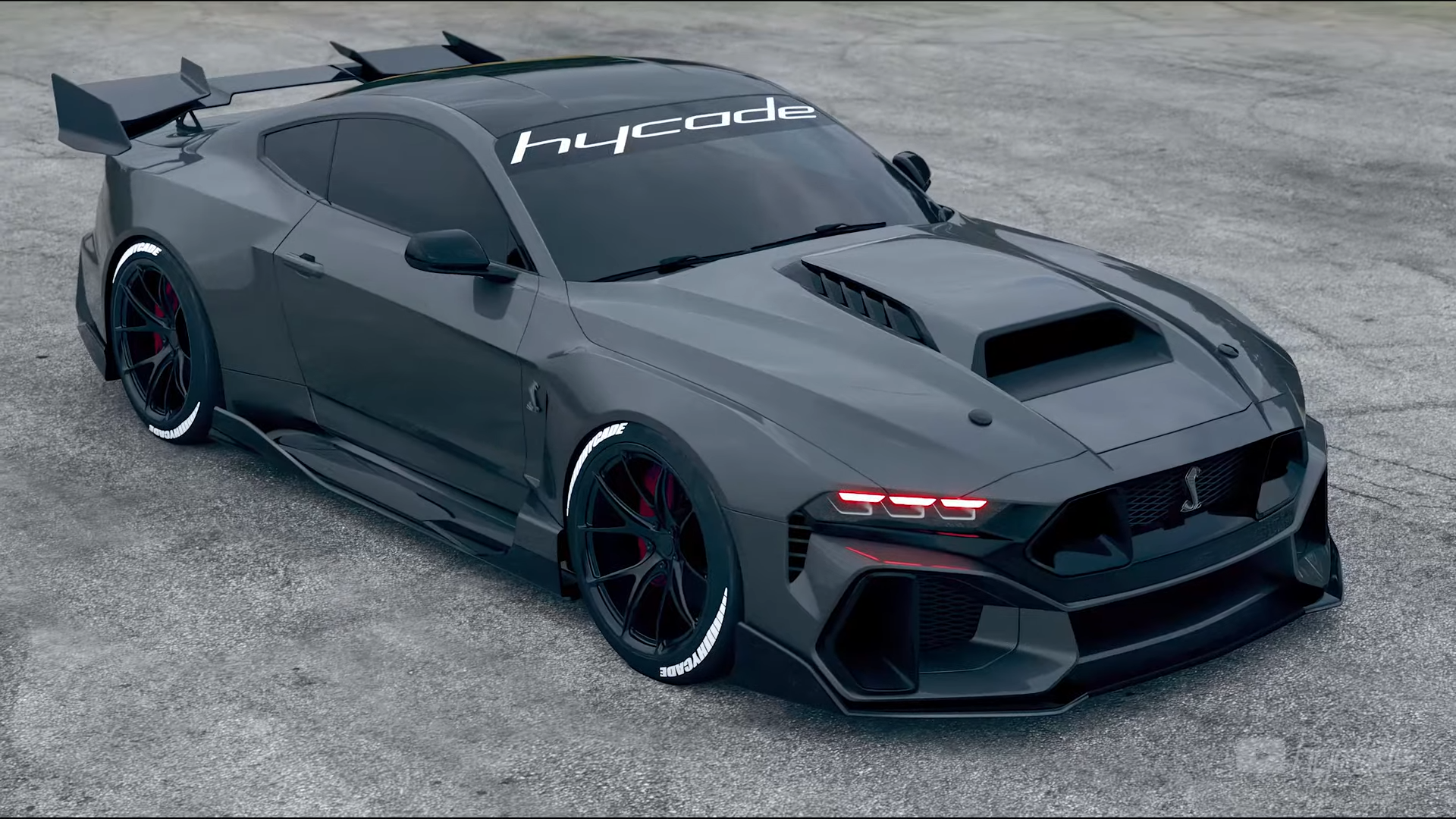 Ford Mustang GT 2024 Custom Design Wide Body Kit by Hycade