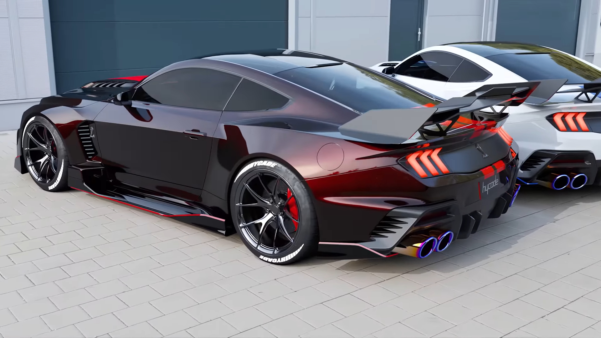 Ford Mustang GT 2024 Custom Design Wide Body Kit by Hycade