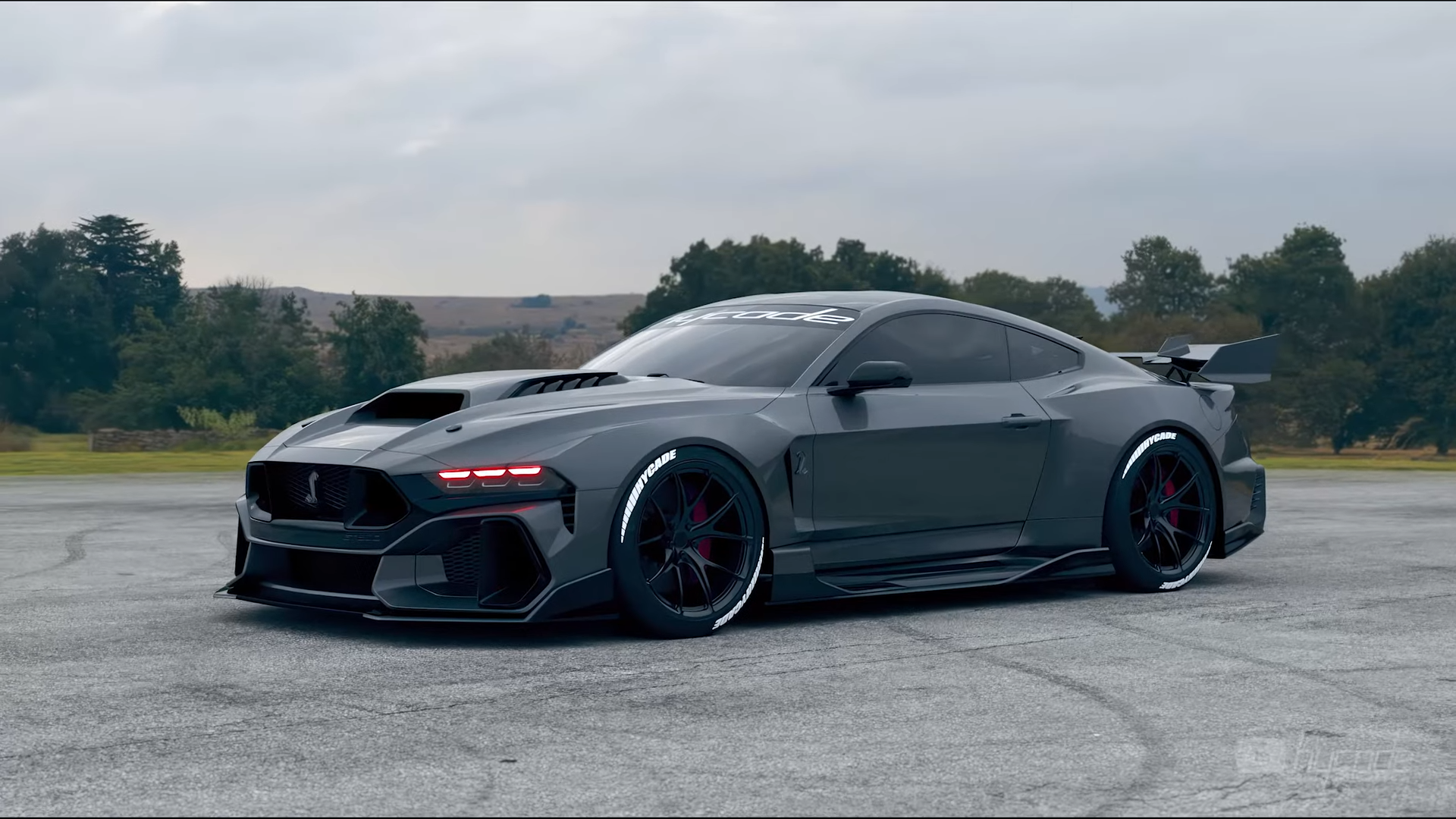 Ford Mustang GT 2024 Custom Design Wide Body Kit by Hycade