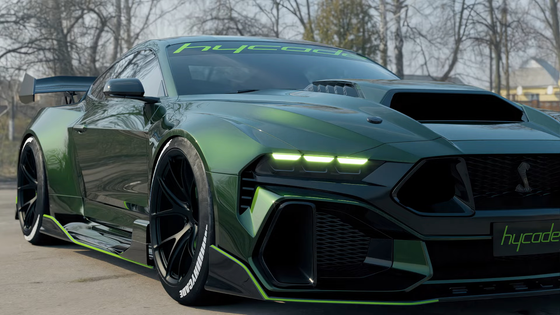 Ford Mustang 2024 Custom Body Kit by Hycade