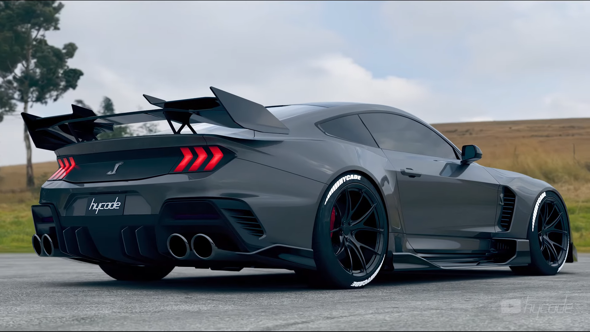 Ford Mustang GT 2024 Custom Design Wide Body Kit by Hycade