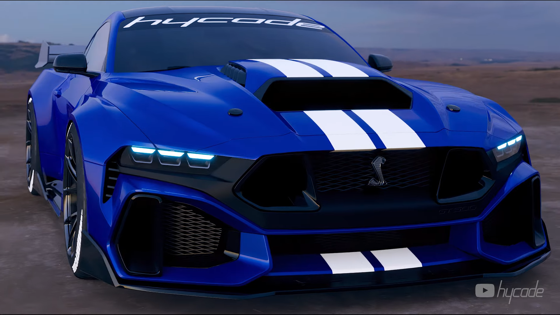 Ford Mustang GT 2024 Custom Design Wide Body Kit by Hycade