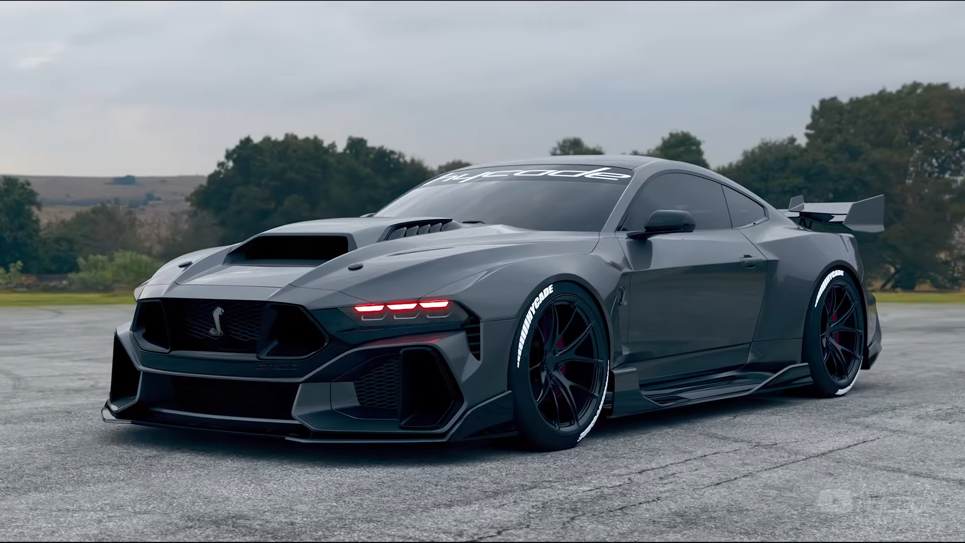 Ford Mustang GT 2024 Custom Design Wide Body Kit by Hycade