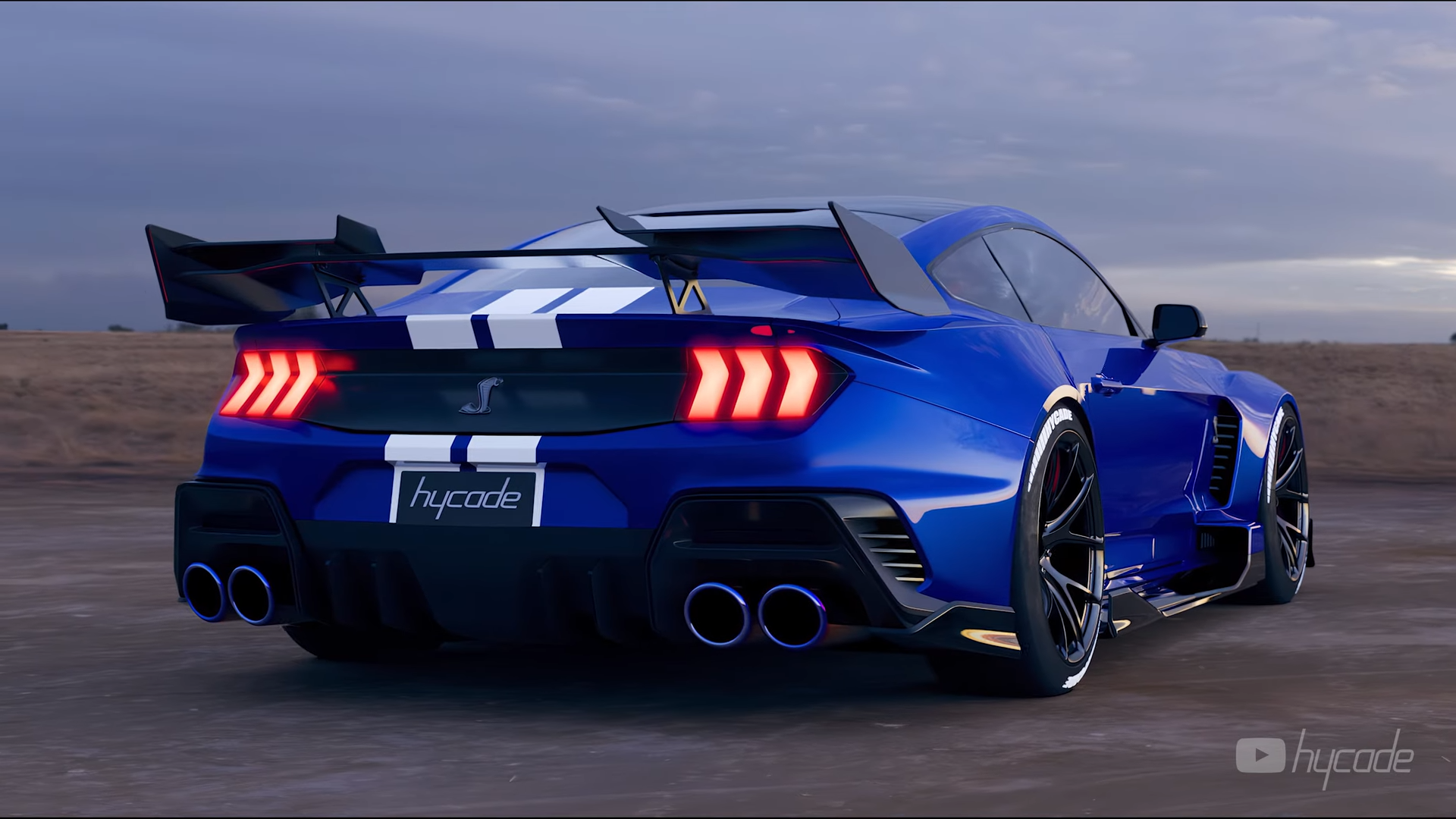 Ford Mustang GT 2024 Custom Design Wide Body Kit by Hycade