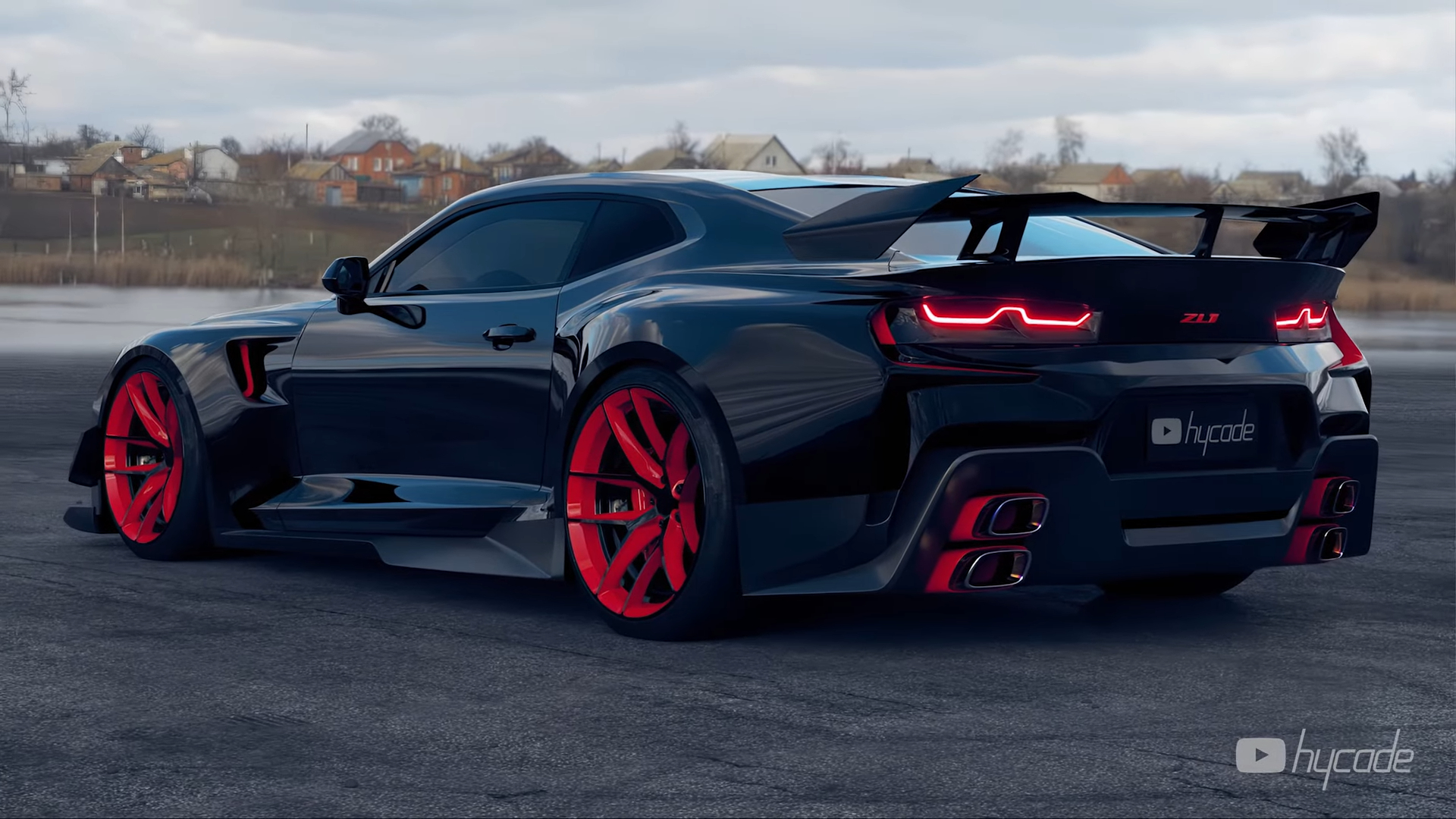 Chevrolet Camaro Custom Wide Body Kit by Hycade