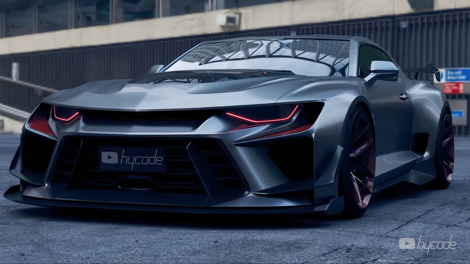 Chevrolet Camaro Custom Wide Body Kit by Hycade