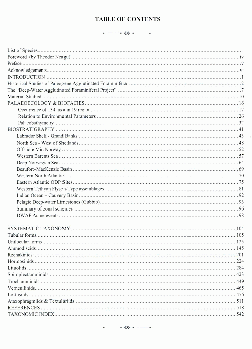 Atlas of Paleogene Cosmopolitan Deep-water Agglutinated Foraminifera