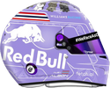 шлем Александра Албона | helmet of Alexander Albon