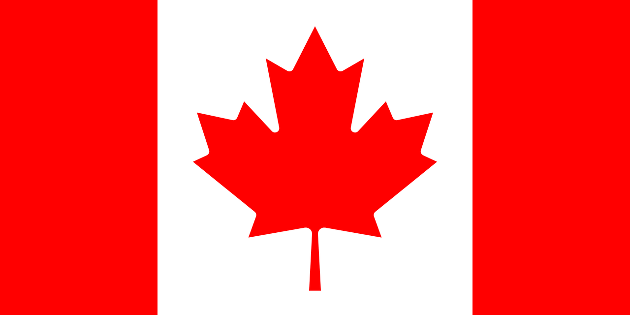 Canada PNG flag at w1280
