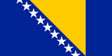 Bosnia and Herzegovina PNG flag