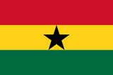 Ghana PNG flag