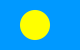 Palau PNG flag