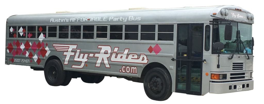 Ruby Fly-Rides Austin Party Bus