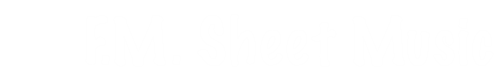 F.M. Sheet Music Logo