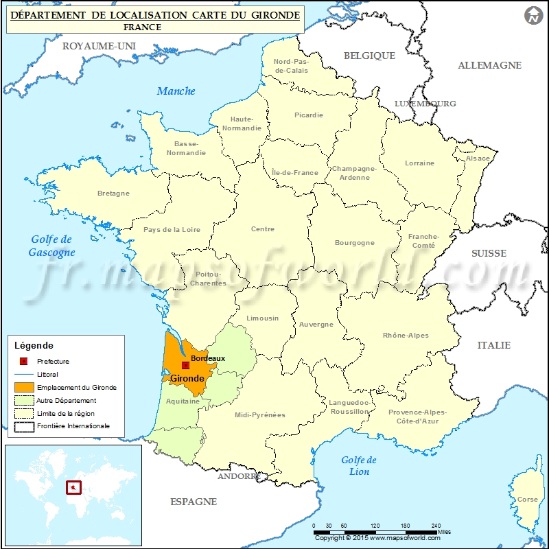 carte de gironde