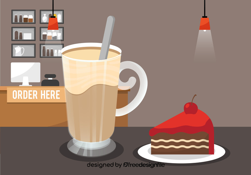 Coffee shop vector