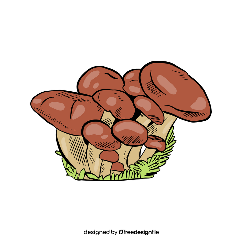 Honey Mushroom clipart