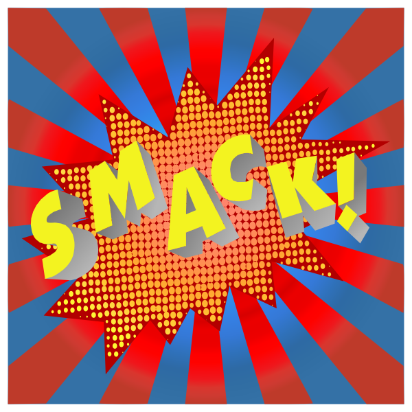 ''Smack!'' on poster