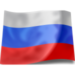 Flag of the Russian Federation vector clip art