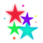 Colorful stars