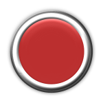 Red Button with Internal Light Turned Off