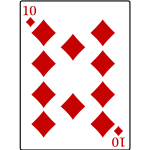 10 of Diamonds