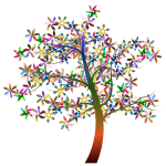 Colorful Floral Tree 2