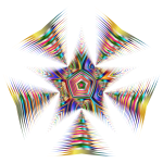 Prismatic Star Line Art 2 No Background