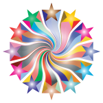 Prismatic Starburst Vortex