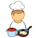 Chef cooking