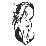 Horse Head Silhouette