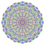 Prismatic Mandala Line Art 3 No Background