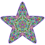 Prismatic Geometric Star