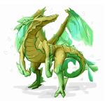 Yellow Green Leafy Sea Dragon