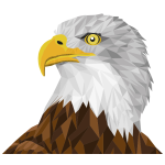 Low Poly Bald Eagle By Sharpi1980