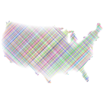 Stylized America Grid Design No BG