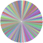 Dense Stylized Starburst Prismatic