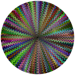 Dense Stylized Starburst Type II Chromatic