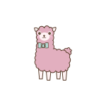 Cute alpaca