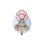 Shopping girl