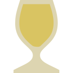 Glass of white wine