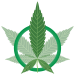 Marijuana Peace Symbol