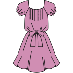 Pink dress clothing