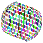 Stylized Circles Sphere Prismatic