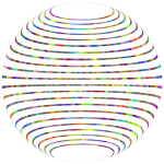 Stylized Sphere Lines Type II No BG