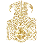 Celtic Knot Viking By 13smok Gold No BG