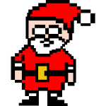 8bit Santa