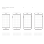 ux design - smartphone template